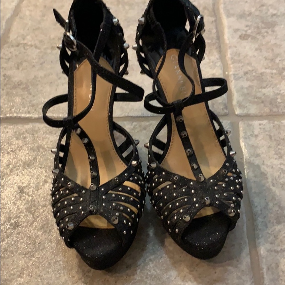 Studded heels